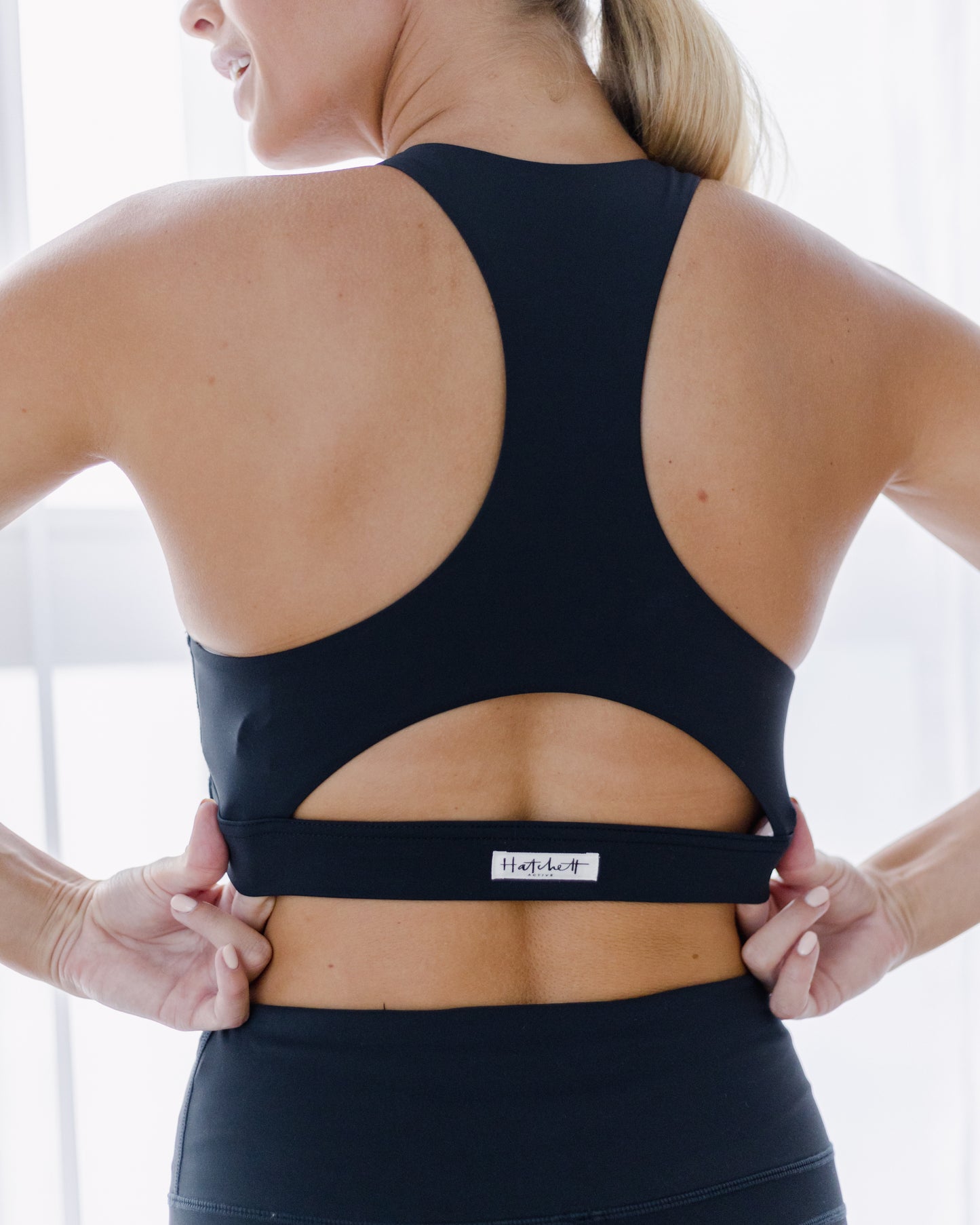 Katie Halter Crop - Charcoal